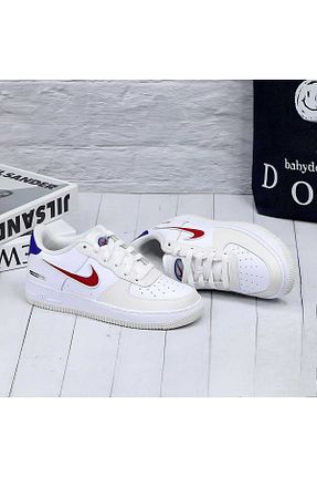 کفش اسنیکر سفید زنانه چرم اصل Nike - کد 934159464