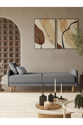 کاناپه طوسی Keten Modalife - کد 932888240