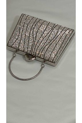کیف مجلسی زنانه چرم مصنوعی Şarra Gossi - کد 681651852