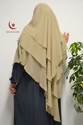 شال قهوه ای زنانه شیفون Bilenler - کد 932890413