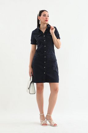 لباس مشکی زنانه جین Bluewhite - کد 34604172