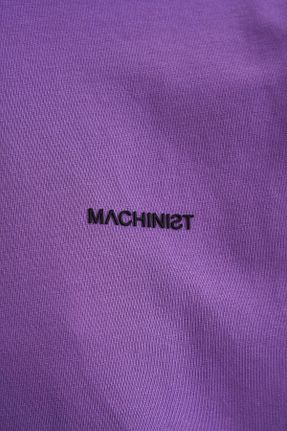 تیشرت بنفش زنانه اورسایز Machinist - کد 816890472