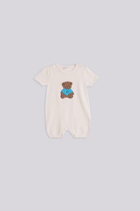 بادی و سرهمی نوزادی سفید بچه گانه Layette - کد 933369746