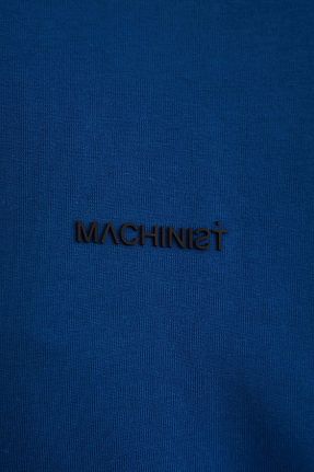 تیشرت سرمه ای زنانه اورسایز Machinist - کد 816890412