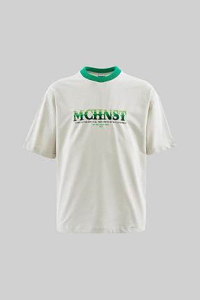 تیشرت طوسی مردانه اورسایز Machinist - کد 920774997