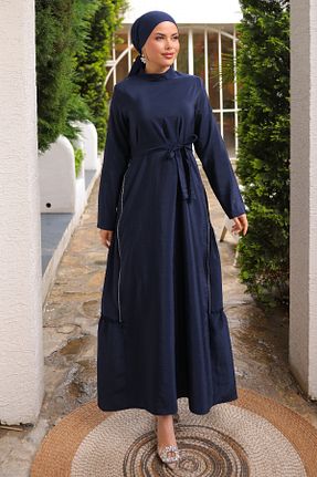 لباس حجاب سرمه ای زنانه رگولار InStyle - کد 932927872