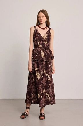 بلوز قهوه ای زنانه Batik Gusto - کد 930360876