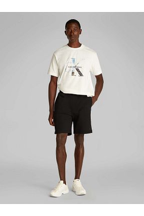 شلوارک و برمودا مشکی مردانه رگولار Calvin Klein - کد 926144144