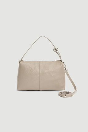 کیف دوشی بژ زنانه چرم مصنوعی Gusto - کد 930360828