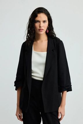 کت مشکی زنانه Relaxed Gusto - کد 926025142