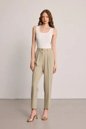 شلوار سبز زنانه بافتنی Gusto - کد 930360524