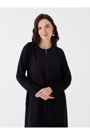 کلاه و ابایا مشکی زنانه بافتنی LC Waikiki - کد 933614707