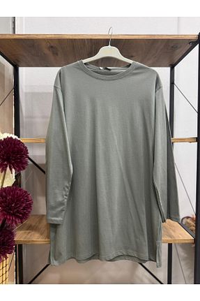 تونیک رنگی زنانه پنبه ای ÖZNE BUTİK - کد 932934296