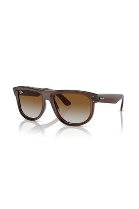 عینک آفتابی قهوه ای زنانه 53 Ray-Ban - کد 835086135