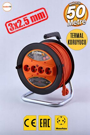 کابل افزودنی پریز گروهی نارنجی 4 Badem10 - کد 932945019