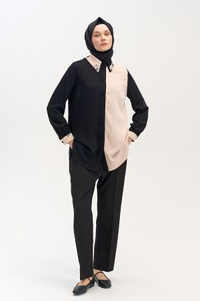 تونیک مشکی زنانه بافتنی Setrms - کد 932988303