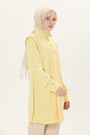 تونیک زرد زنانه بافتنی Setrms - کد 932987847