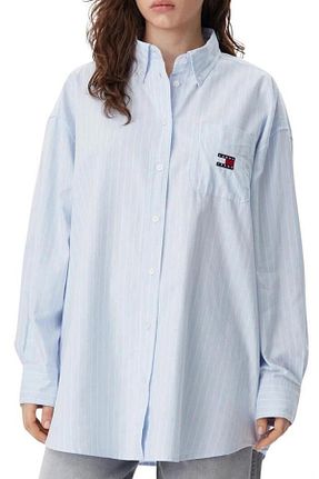 پیراهن آبی زنانه رگولار Tommy Hilfiger - کد 901396533