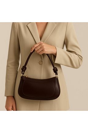 کیف دستی قهوه ای زنانه ابعاد کوچک winnest bag - کد 875936254