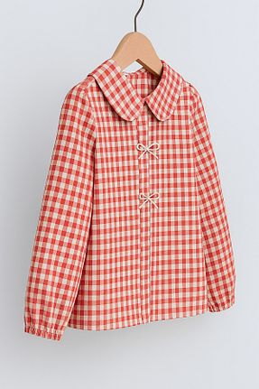 پیراهن سفید بچه گانه رگولار Angel&Co. Girls Clothing - کد 933637907