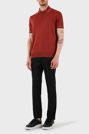 شلوار مشکی مردانه پشمی Emporio Armani - کد 933643881
