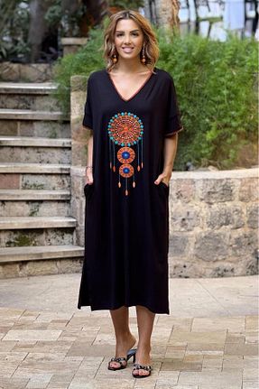 لباس مشکی زنانه بافتنی Nevin Kaya Moda - کد 933044341