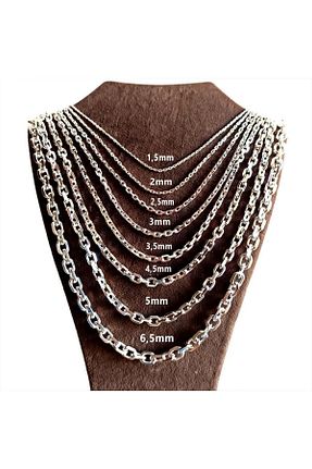 گردنبند نقره سفید زنانه 925 عیار vogutima - کد 740524763