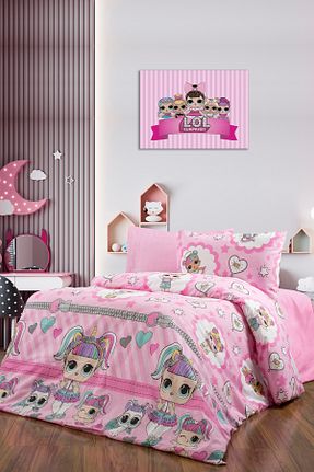 روتختی تک نفره صورتی پنبه ای CANDAN ÇEYİZ - کد 261121706