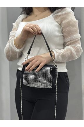 کیف دوشی مشکی زنانه FASHIONLINE - کد 933064942