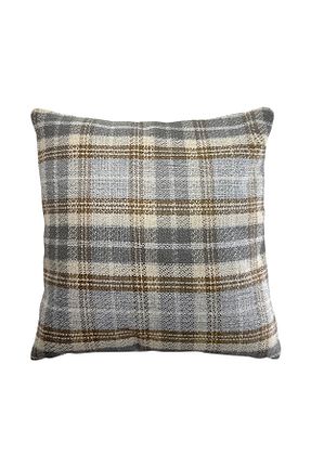 کوسن و روکش کوسن طوسی کتان Bally Home - کد 801667376