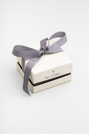 گردنبند نقره سفید زنانه 925 عیار So Chic - کد 933127698