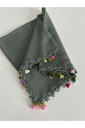 روسری سبز پلی استر GÜNBATILI - کد 933137445