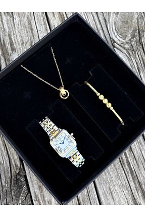 ست ساعت مچی رنگی زنانه فلزی Daniel Klein - کد 933146804