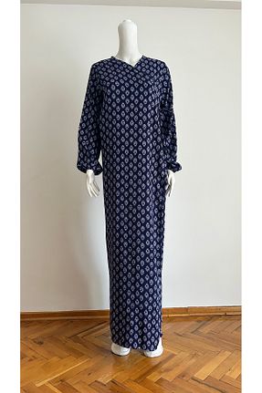 لباس حجاب سرمه ای زنانه سایز بزرگ GİZGİYİM - کد 933157355