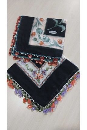 روسری رنگی پنبه ای Papatyam - کد 933154908