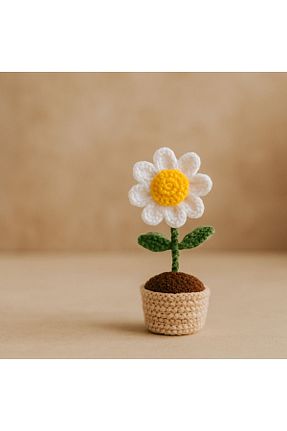 گل خشک و مصنوعی سفید fimugift - کد 933156646