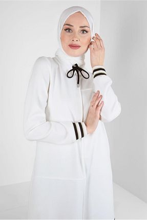شال سفید زنانه پلی استر Alvina - کد 791733876