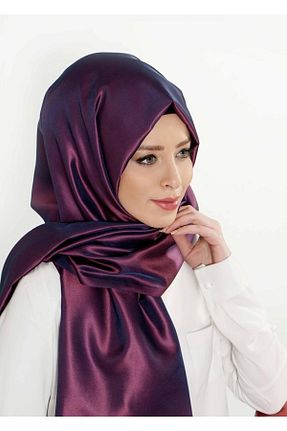 شال سرمه ای زنانه پلی استر TRENDTESETTÜR - کد 933169065