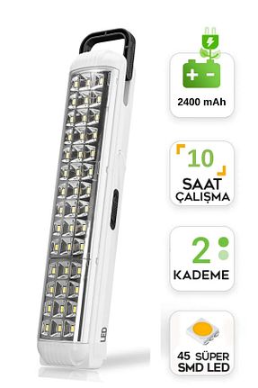 چراغ کمپ طوسی Beyyine Home - کد 931594403