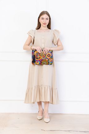 کیف پورتفوی و کلاچ مشکی زنانه FARBAG - کد 36952652