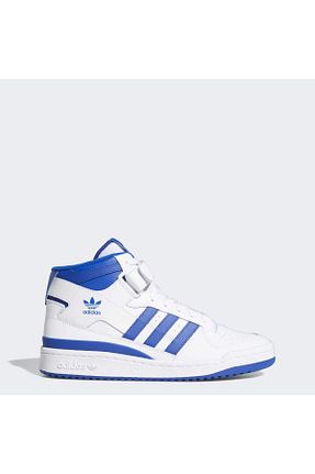 کفش بسکتبال سفید مردانه چرم مصنوعی adidas - کد 94571254