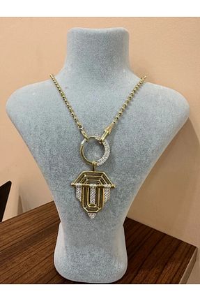 گردنبند جواهر طلائی زنانه رودیوم lumi concept - کد 837184322