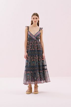 لباس بژ زنانه بافتنی Roman - کد 933189831