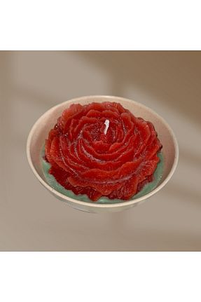 شمع قرمز Gül FU GLOWIS - کد 933181845