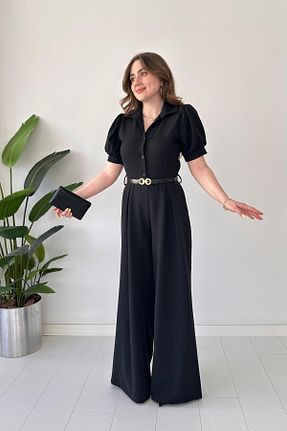 سرهمی مشکی زنانه آستین کوتاه MaziButik - کد 933895772