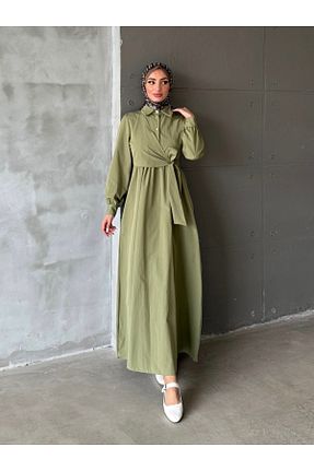 لباس حجاب سبز زنانه رگولار ENSA TESETTUR - کد 933183083