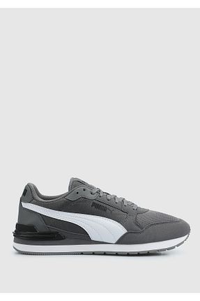 کفش اسنیکر نارنجی مردانه بند دار Puma - کد 842041152