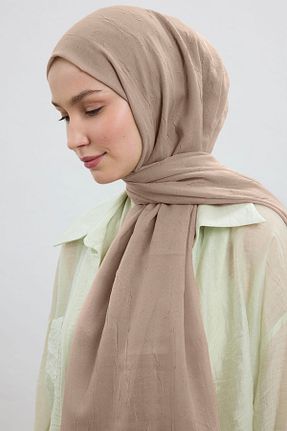 شال بژ زنانه Qef - کد 933192165