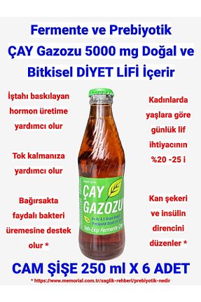 نوشیدنی کاربردی Çay Gazozu - کد 924120071