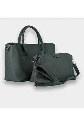 کیف دستی طوسی زنانه ابعاد بزرگ Miel - کد 933212602